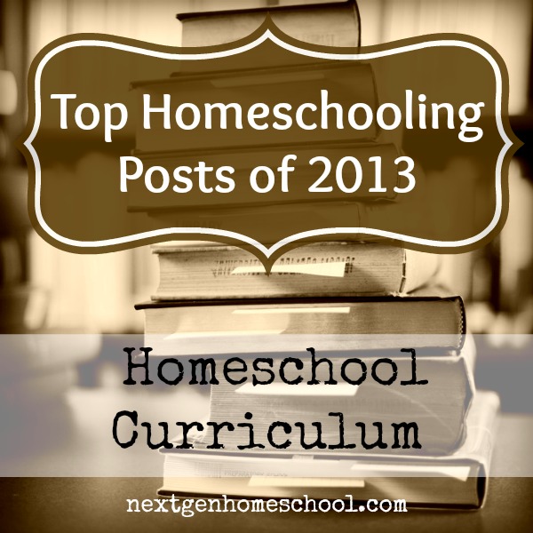 Top Homeschooling Posts - Curriculum