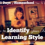 31 Days of Homeschool How-To: Learning Styles