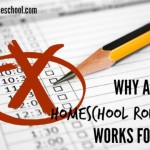 Why a Daily Homeschool Routine Works for Us
