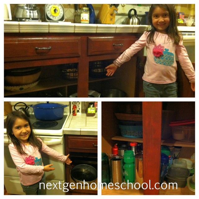Homeschool Projects Clean Kitchen