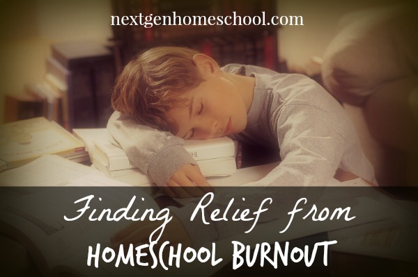 Finding Relief from Homeschool Burnout